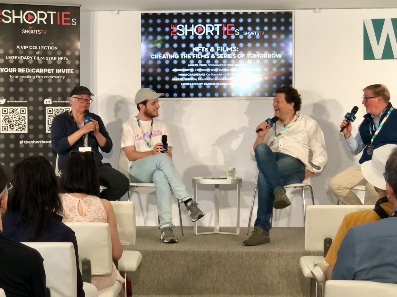 The SHORTIES panel at Cannes