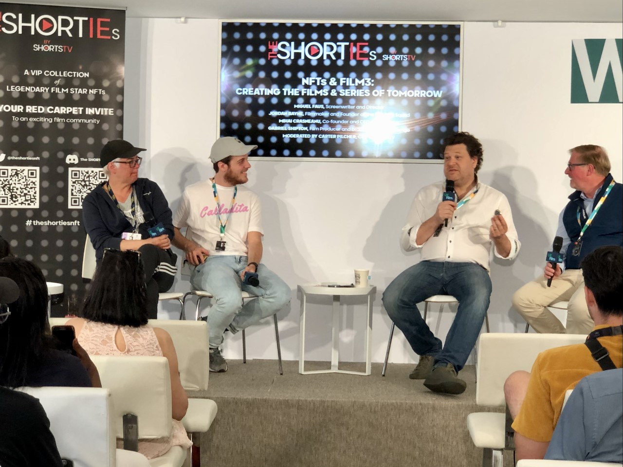 The SHORTIES panel at Cannes